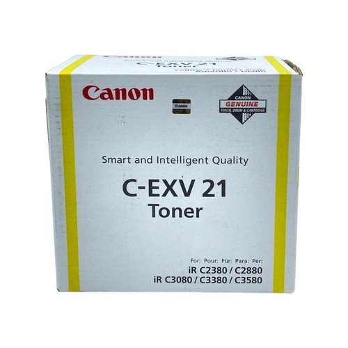 Toner canon exv21 yellow - canon, c-exv21
