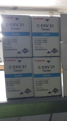 Toner canon exv ciano - toner,