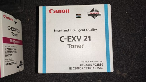 Toner canon exv ciano - toner, c-exv